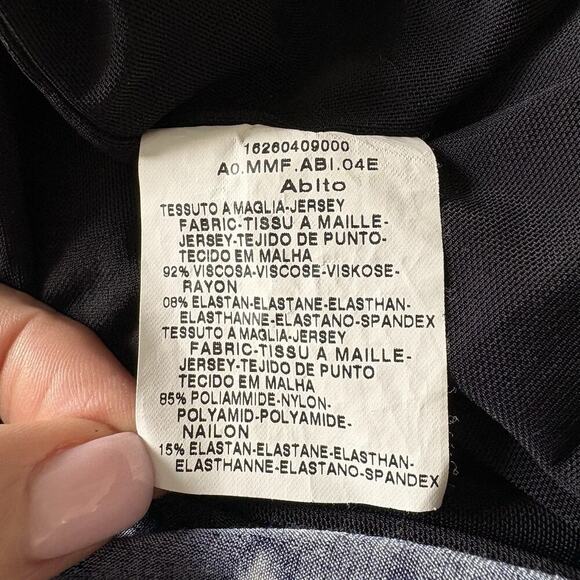 MaxMara Geometric Print Jersey Knit Dress Womens Size UK 42 US 12 (1950) - Picture 4 of 5